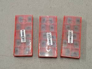 lot 161 image: Lot of (3 Boxes) CNC Carbide Insert Cutting Tools 10-count ( 30 total items )