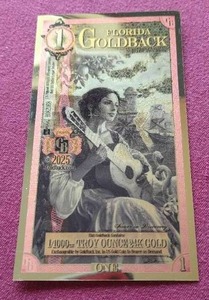 lot 37 image: 1 Florida Goldback