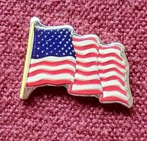 lot 48 image: 1 Gram Silver American Flag