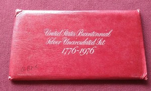 lot 78 image: 1976 Bicentennial Silver Uncirculated Set