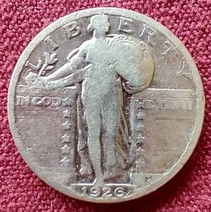 lot 89 image: 1926 Standing Liberty Quarter