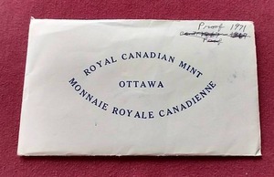 lot 111 image: 1971 Canada Mint Uncirculated Set