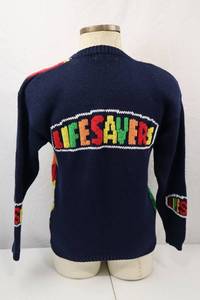 The Eagle's Eye Lifesavers Cardigan Sweater Size Large