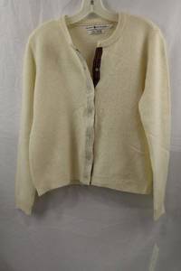 lot 311 image: Tommy Hilfiger Womens Cardigan Sweater LG Cream