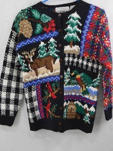 lot 316 image: Portraits by Northern Isles Hand Knit Winter Sweater, Size S
