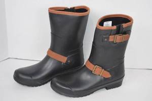 Sperry Women's Walker Fog Black Boots Size 9M