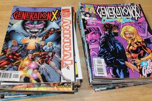 lot 29 image: Large Lot of Generation X comics