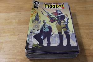 lot 33 image: Group of Warrior Nun Areala Comic Books