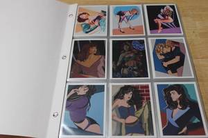 lot 40 image: 1994 Art of Curves Trading Card Set and Pepsi Cola Trading Card Near Set in Binder