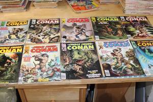 lot 42 image: Savage Sword of Conan the Barbarian Comic Lot Issues #10-56 (10 Total)