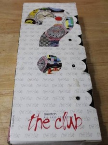 lot 74 image: Swatch Club Devil in the Mirror GG900 with packaging