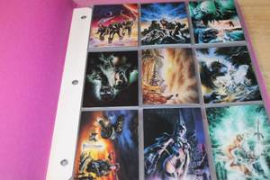 lot 78 image: Forbidden Universe Royo 2 and Alien World of Wayne Barlowe Card Album Collection