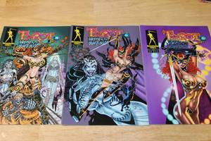 lot 83 image: Set of 3 Jim Balent Tarot Witch of the Black Rose Comic Books #1, #2 & #3