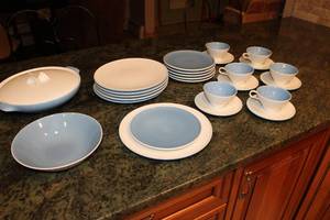 lot 94 image: Large Assorted Dinnerware Collection with Noritake China and Glass Snack Sets