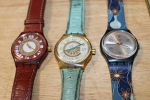 lot 126 image: Set of 3 Swatch Wrist Watches Including Musicall Fagotto SLJ101