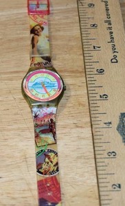 lot 134 image: Swatch Postcard GN127 Vintage Wristwatch