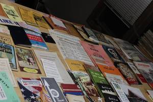 lot 141 image: Huge lot of Vintage Documents. Political, Motor Vehicle instructional Hunting Safety, Ford F150 1948 Boy Scouts and more