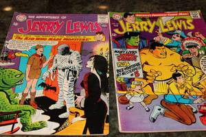 lot 153 image: Lot of 2 Vintage DC Jerry Lewis Comic Books