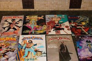 lot 155 image: Set of 8 StarReach Comic Books Assorted Issues