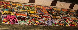 lot 157 image: Collection of 14 Vintage DC Comics The Demon by Jack Kirby Inc #1