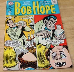 lot 186 image: DC Comic Bob Hope in Dr. Jerkll and Mr. Hyde Issue #92