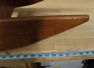 lot 216 image: Hand Made Rocking Horse