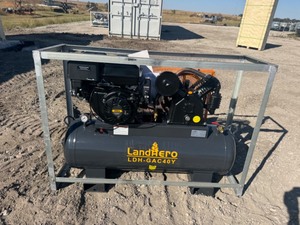 lot 77 image: 40 Gallon 2-Stage Truck Mounted Air Compressor LandHonor 2025 Unused LDH -GAC40Y