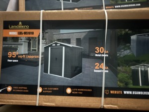 lot 129 image: METAL SHED landhonor 2025 Unused LHR-MS1010