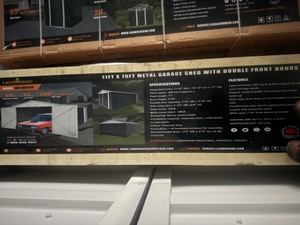 lot 131 image: METAL SHED atspower 2025 Unused ATS-MS1119