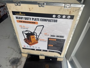 lot 76 image: Heavy Duty Plate Compactor LandHonor 2025 Unused LDH-PC90H