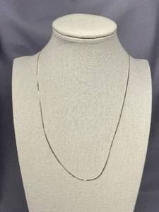lot 34B image: Sterling Silver 925 Chain Necklace