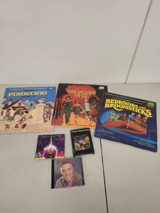 lot 32J image: Music and Movie Record Collection Vinyl, CDs, and 8-Track