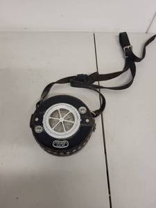 lot 35J image: Vintage Detex Newman Guard Clock with Leather Strap