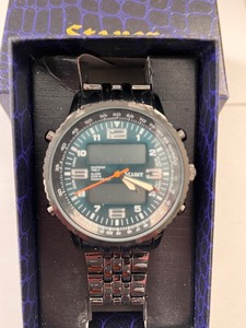 lot 173W image: Stauer Metropolis Chronograph Watch with Bracelet and Box