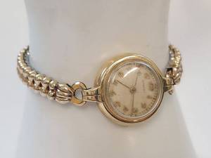 lot 27W image: Vintage Tiffany & Co. Ladies Wristwatch with Champion Bracelet