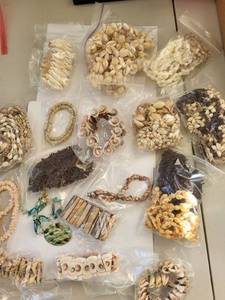 lot 93W image: Collection of Shell Necklaces and Bracelets