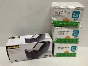 lot 33 image: Invisible Tape and Dispenser