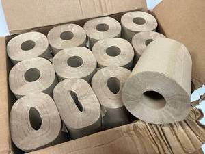 lot 18 image: Brown Roll Towels