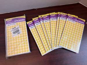 lot 116 image: Smiley Face Stickers