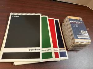 lot 55 image: Steno Books and Small Notepads