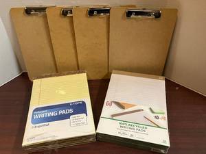 lot 126 image: Writing Pads and Clipboards