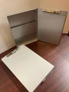 lot 127 image: Aluminum Forms Holders