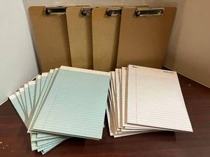 lot 129 image: Writing Pads and Clipboards