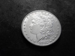 lot 4 image: 1882 Morgan Silver Dollar
