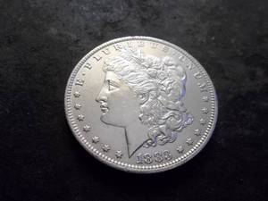 lot 6 image: 1883 O  Morgan Silver Dollar