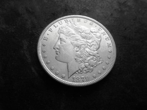 lot 3D image: 1879 O Morgan Silver Dollar