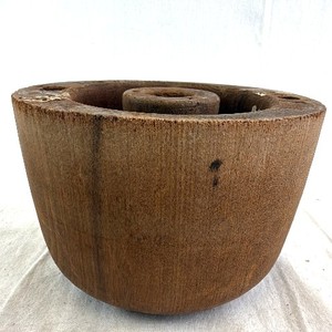 lot 9 image: Tom Watson Wooden Donut Hollow Form