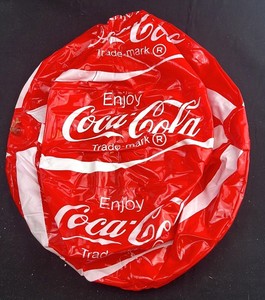 lot 20G image: Coca-Cola Inflatable Beach Ball