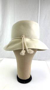 lot 133 image: Glen Johnson Exclusive Fur Felt Hat by Merrimac - Beige Wide Brim