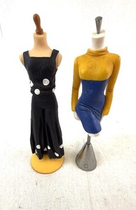 lot 164A image: Latest Thing Style Sensations Decked Out Fashion Figurine Duo